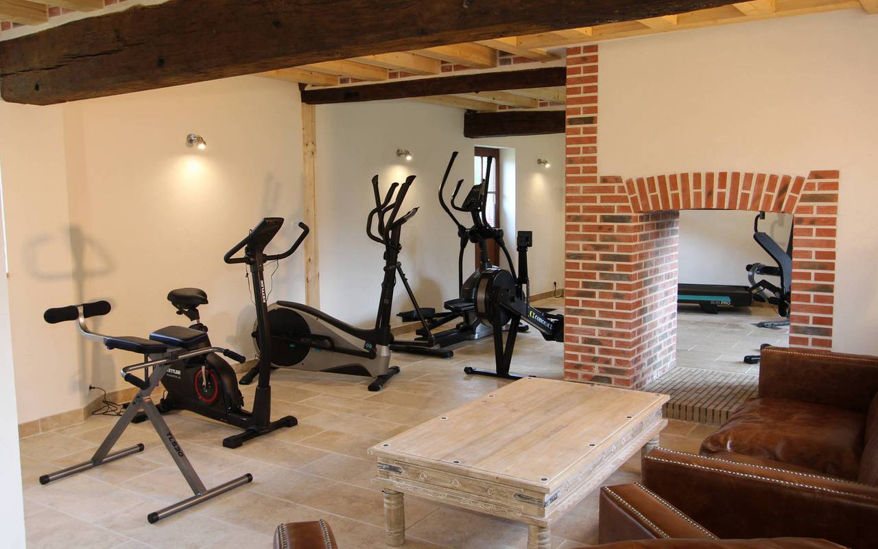 hotel with fitness room near orléans
