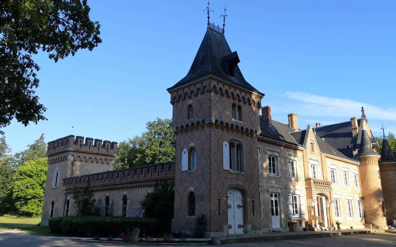 View of the castle - Chateau Hotel Loiret - Château les Muids